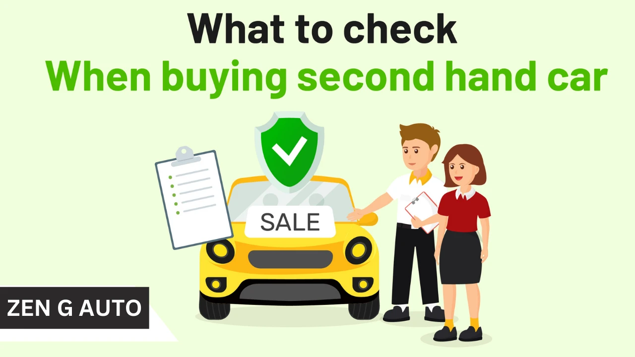 What to Check Before Buying a Second-Hand Car